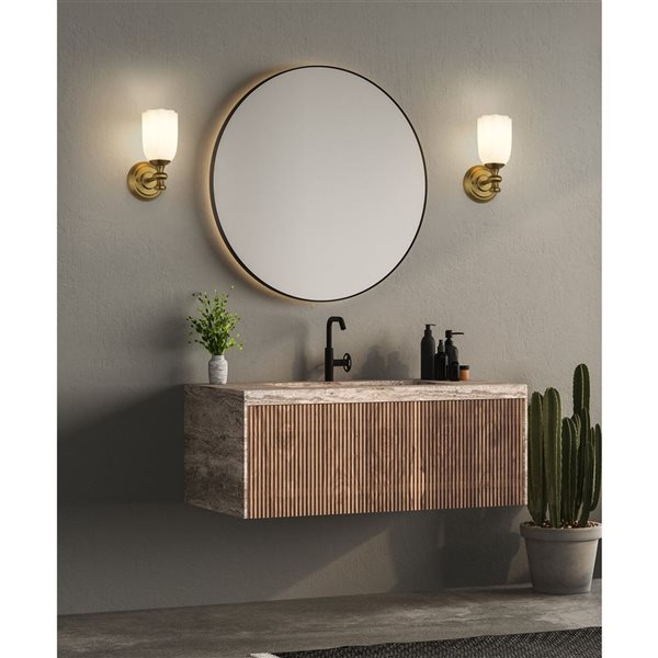 Z-Lite Orion Modern Gold 1 Light Wall Sconce