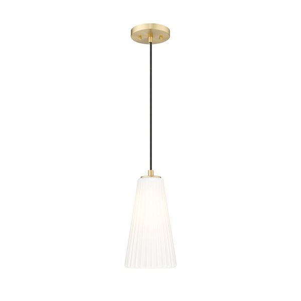 Z-Lite Farrell Modern Gold 1 Light Pendant