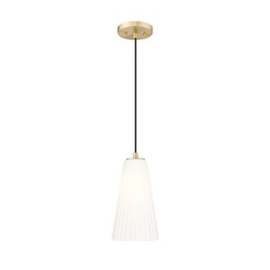 Z-Lite Farrell Modern Gold 1 Light Pendant