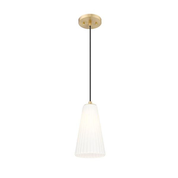 Z-Lite Farrell Modern Gold 1 Light Pendant