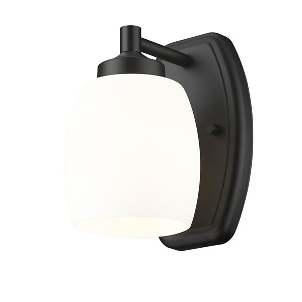 Z-Lite Kendrick Matte Black 1 Light Wall Sconce