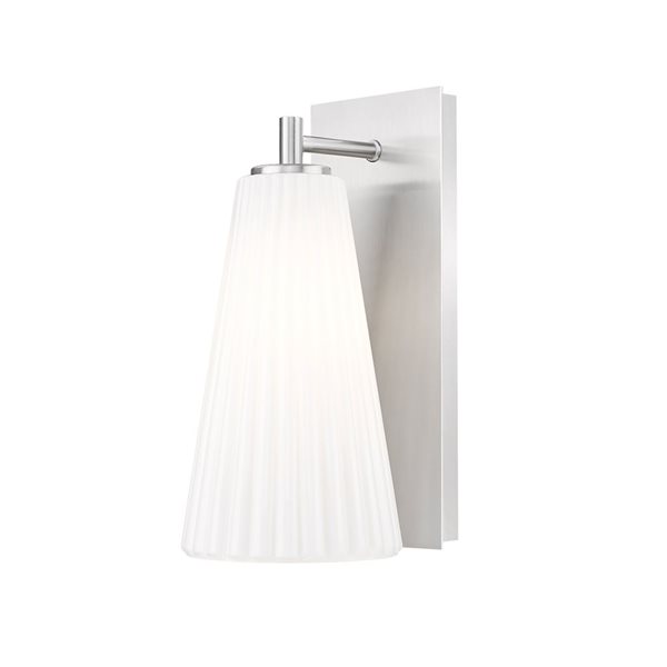 Z-Lite Farrell Brushed Nickel 1 Light Wall Sconce