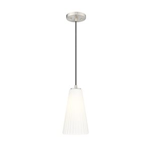 Z-Lite Farrell Brushed Nickel 1 Light Pendant