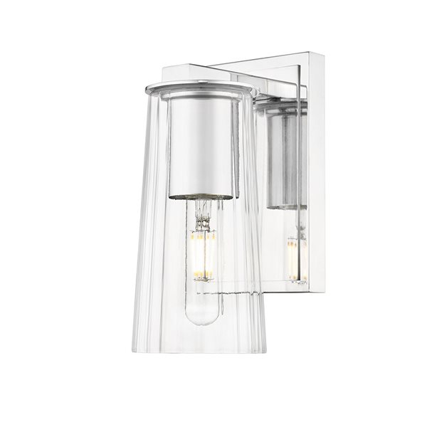 Z-Lite Titus Chrome 1 Light Wall Sconce