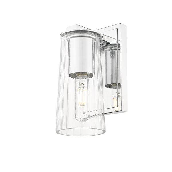 Z-Lite Titus Chrome 1 Light Wall Sconce