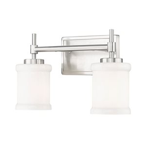 Z-Lite Cadoc Brushed Nickel 2 Light Vanity