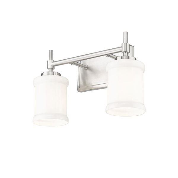 Z-Lite Cadoc Brushed Nickel 2 Light Vanity