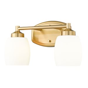 Z-Lite Kendrick Luxe Gold 2 Light Vanity