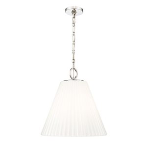 Z-Lite Alaric Polished Nickel 3 Light Pendant