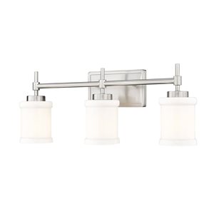 Z-Lite Cadoc Brushed Nickel 3 Light Vanity