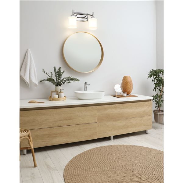 Z-Lite Cadoc Chrome 2 Light Vanity