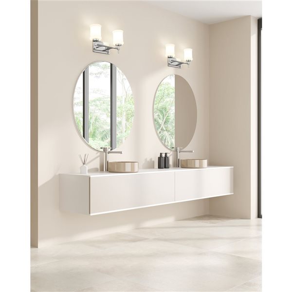 Z-Lite Cadoc Chrome 2 Light Vanity