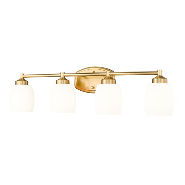 Z-Lite Kendrick Luxe Gold 4 Light Vanity