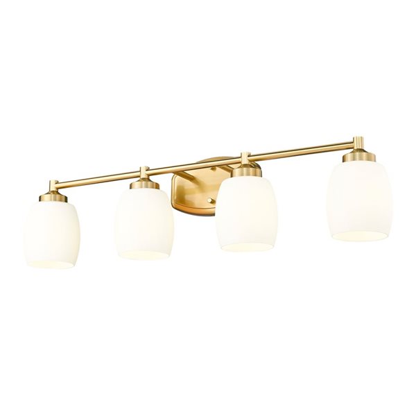 Z-Lite Kendrick Luxe Gold 4 Light Vanity