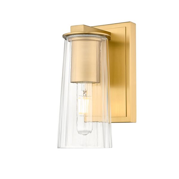 Z-Lite Titus Modern Gold 1 Light Wall Sconce