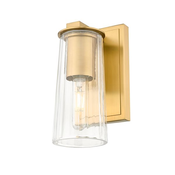 Z-Lite Titus Modern Gold 1 Light Wall Sconce