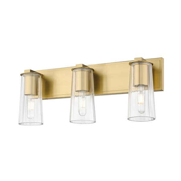 Z-Lite Titus Modern Gold 3 Light Vanity