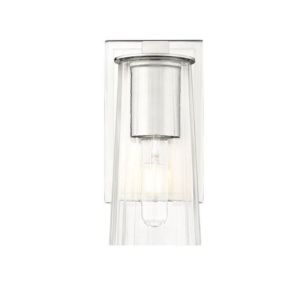 Z-Lite Titus Brushed Nickel 1 Light Wall Sconce