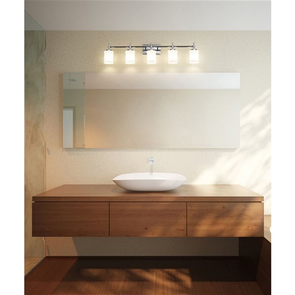 Z-Lite Cadoc Chrome 5 Light Vanity