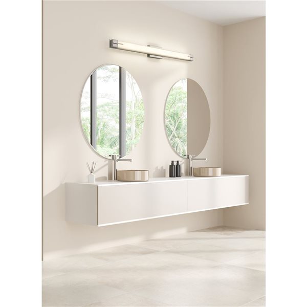 Z-Lite Chase Brushed Nickel 1 Light Vanity