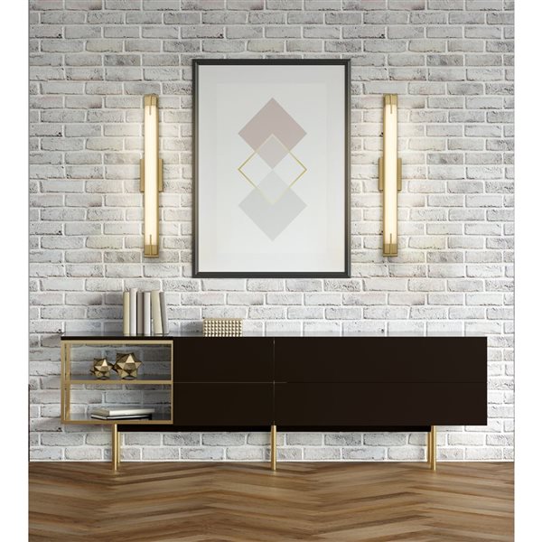 Z-Lite Chase Modern Gold 1 Light Vanity