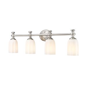 Z-Lite Orion Brushed Nickel 4 Light Vanity