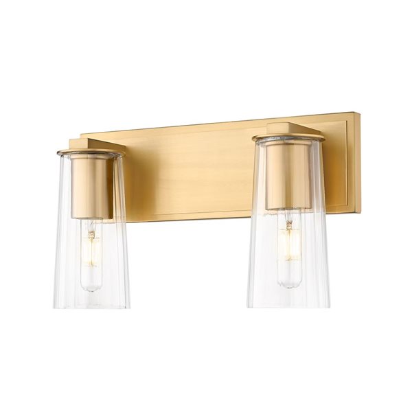 Z-Lite Titus Modern Gold 2 Light Vanity