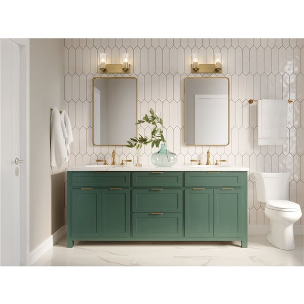 Z-Lite Titus Modern Gold 2 Light Vanity