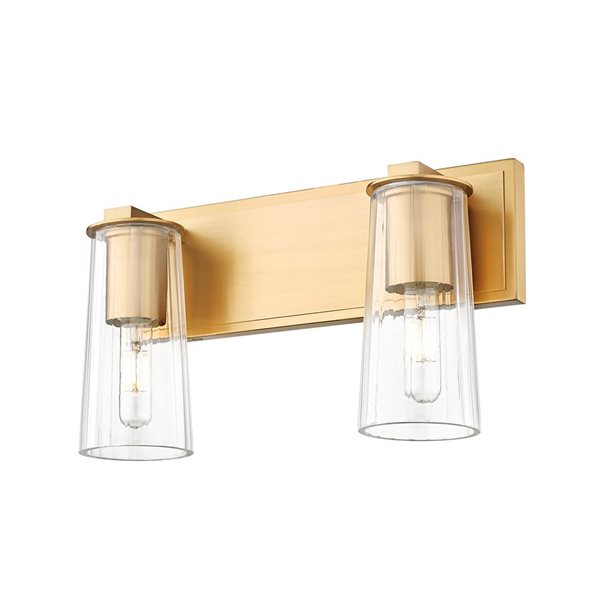 Z-Lite Titus Modern Gold 2 Light Vanity