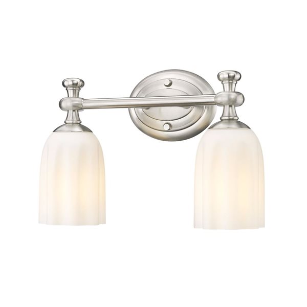 Z-Lite Orion Brushed Nickel 2 Light Vanity