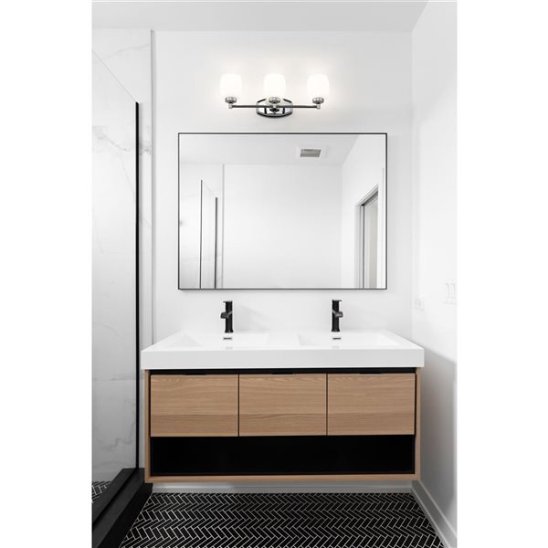 Z-Lite Kendrick Chrome 3 Light Vanity