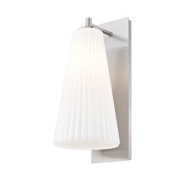 Z-Lite Farrell Brushed Nickel 1 Light Wall Sconce