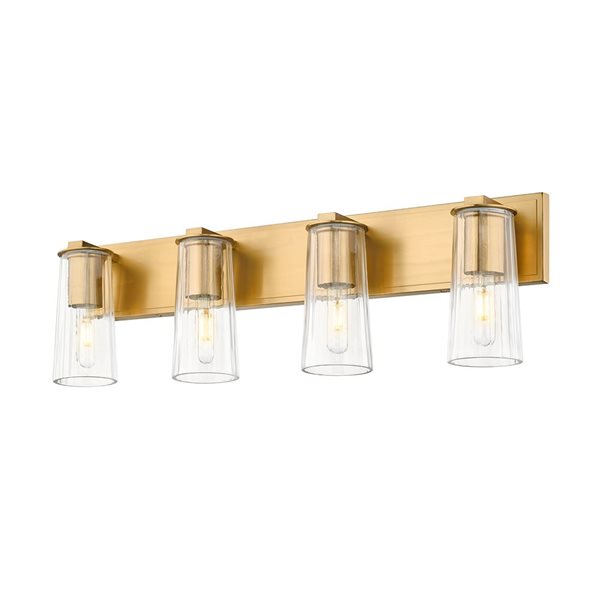 Z-Lite Titus Modern Gold 4 Light Vanity