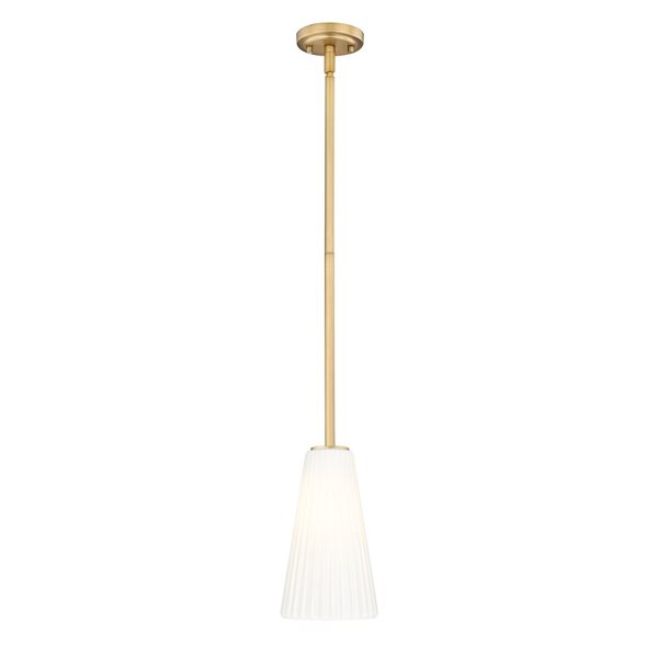 Z-Lite Farrell Modern Gold 1 Light Pendant