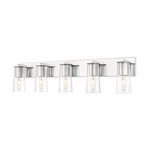 Z-Lite Titus Chrome 5 Light Vanity