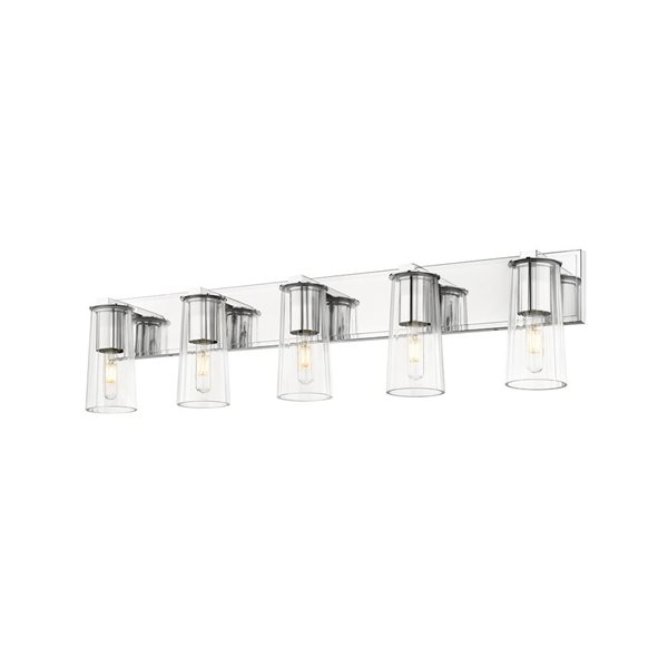 Z-Lite Titus Chrome 5 Light Vanity