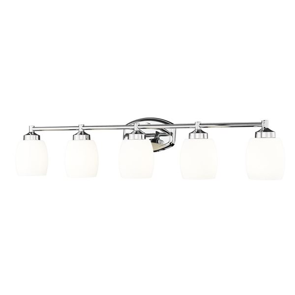 Z-Lite Kendrick Chrome 5 Light Vanity