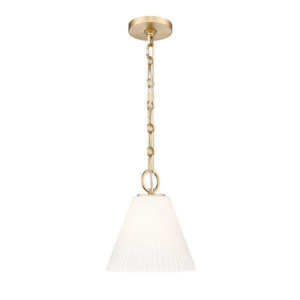 Z-Lite Alaric Modern Gold 1 Light Pendant