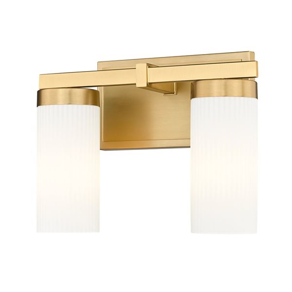 Z-Lite Danica Modern Gold 2 Light Vanity