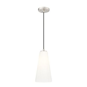 Z-Lite Farrell Brushed Nickel 1 Light Pendant