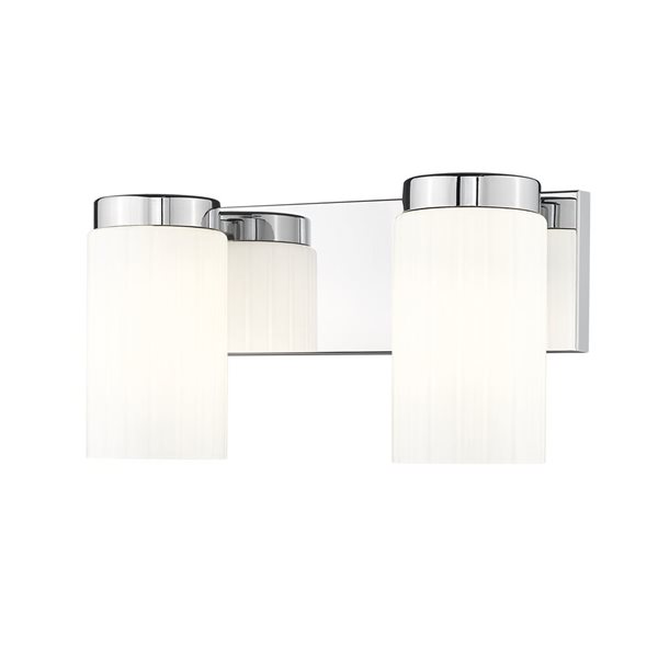 Z-Lite Burk Chrome 2 Light Vanity