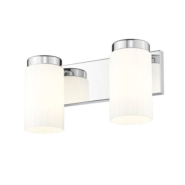 Z-Lite Burk Chrome 2 Light Vanity