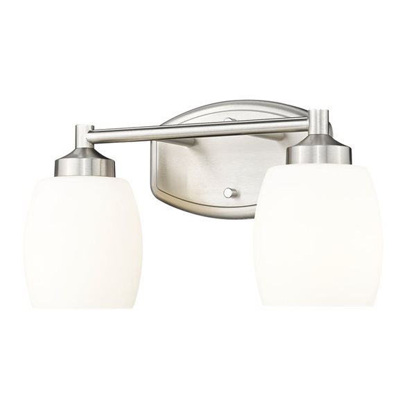 Z-Lite Kendrick Brushed Nickel 2 Light Vanity