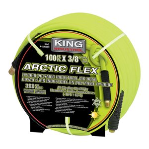 King Canada 3/8-in x 100-ft Hybrid Polymer Industrial Air Hose