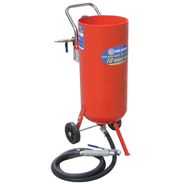 King Canada 10-Gallon Pressure Abrasive Sandblaster