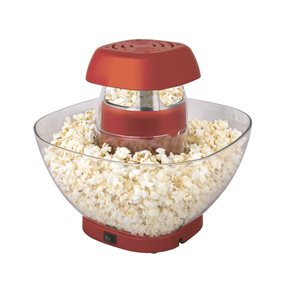 Machine à pop-corn rétro Frigidaire à air chaud, rouge