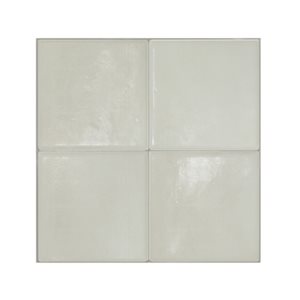 Carreaux muraux autocollants Zagora Zellige de Smart Tiles 3D beige 9 x 9 po, lot de 4