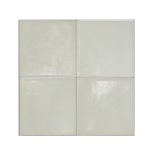 Smart Tiles Zellige Zagora 9-in x 9-in Beige 3D Peel and Stick Self-Adhesive Wall Tiles - 4-Pack