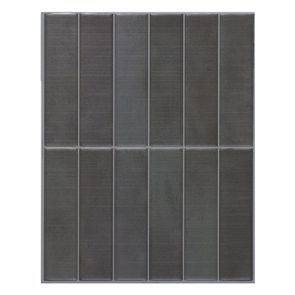 Carreaux muraux autocollants Toulal Morocco de Smart Tiles 3D brun 11,43 x 9 po, lot de 4