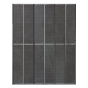 Carreaux muraux autocollants Toulal Morocco de Smart Tiles 3D brun 11,43 x 9 po, lot de 4